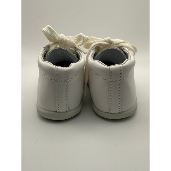Stride Rite Elliot White Leather Walker Bootie Shoe BB35749 Toddler Size 4M (15) - Picture 6 of 8